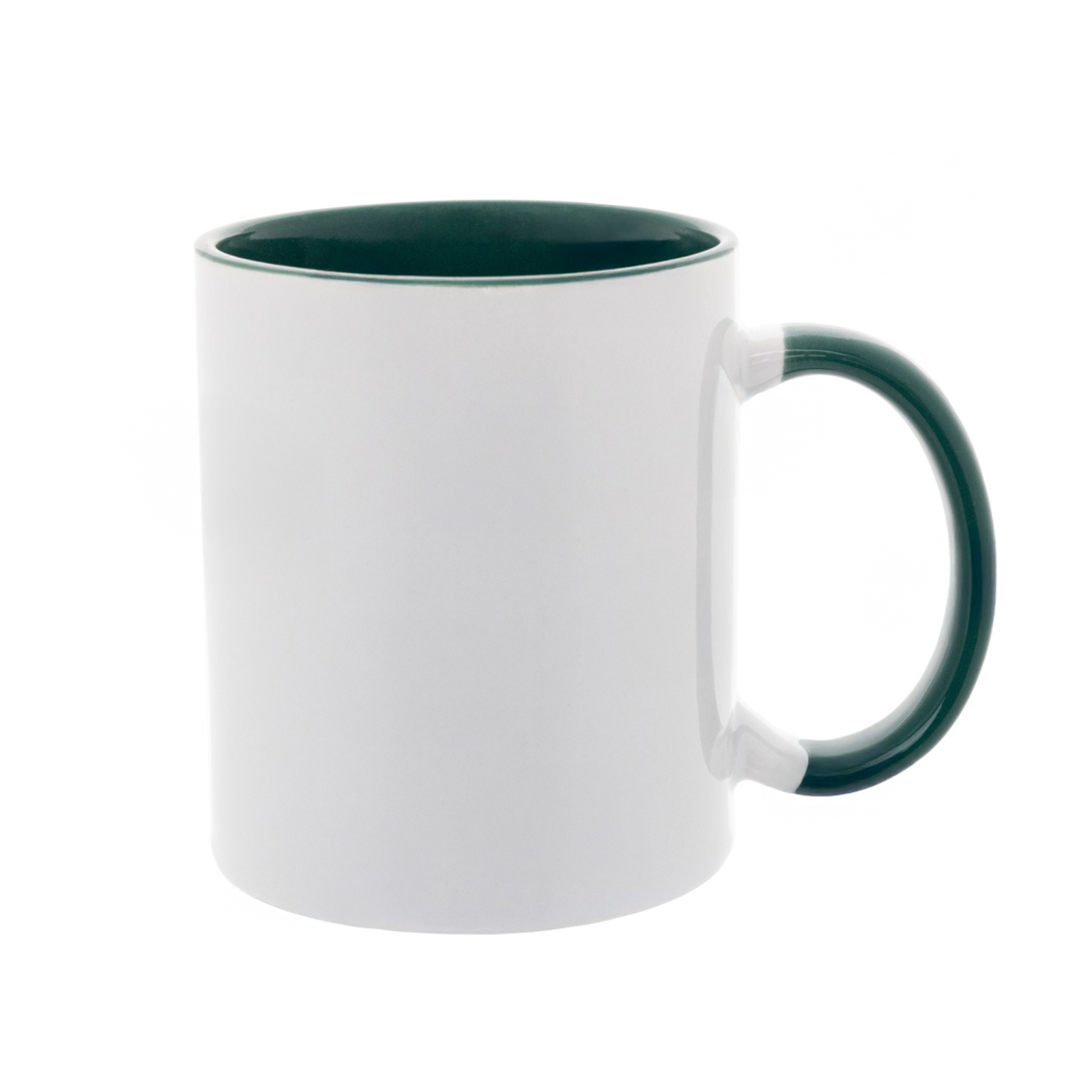 Темно-зелена чашка